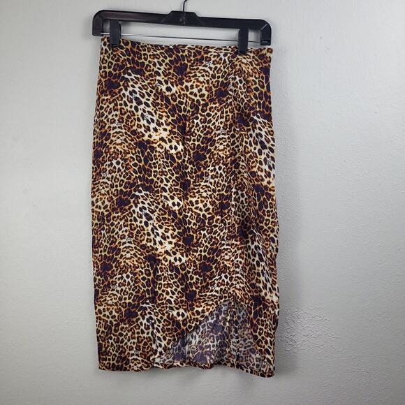 VDM The Label Swim+ Resort Womens Multicolor Drawstring Swim Skirt Size M - Picture 1 of 6